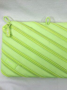 Zip It Candy Lime Green Jumbo Binder Pouch 6" x 9" Case